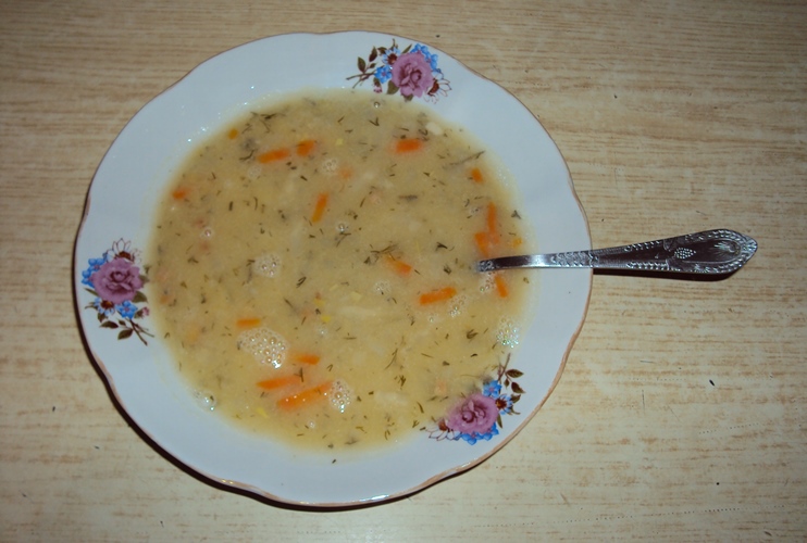 Гороховий суп на реберцях