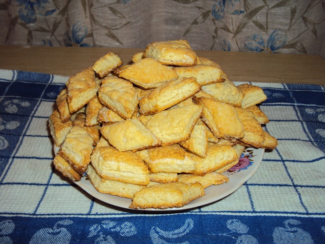 Печиво Ромбики на кефірі