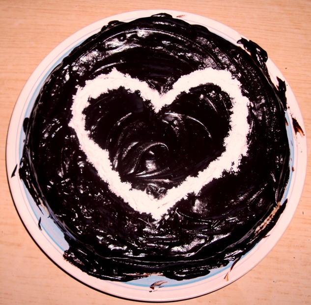 Рецепт від Анастасії - Шоколадний торт Бананове серце