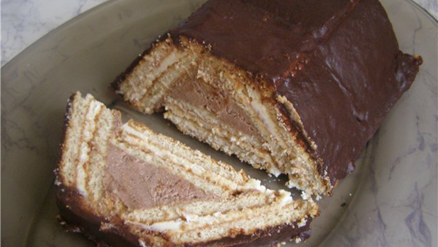 Тортик без випічки Шоколадний злиток