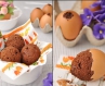 Шоколадні кекси Великодневі яйця в шкарлупі